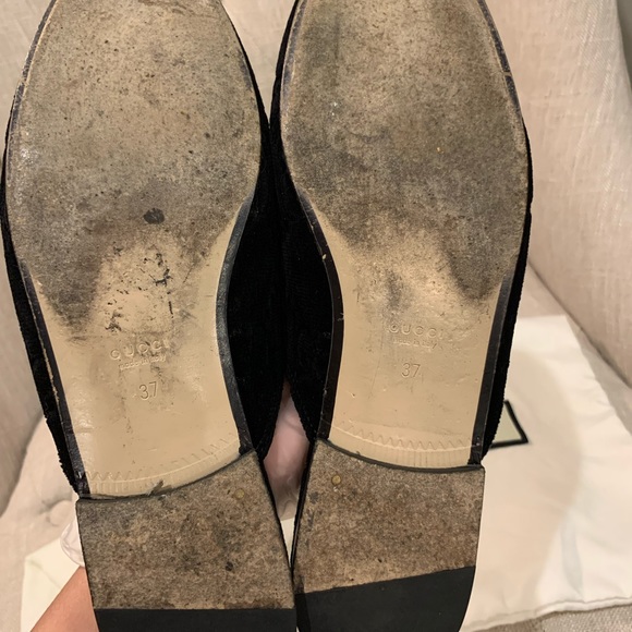 Gucci Princetown Velvet Mules/37/Black - Picture 12 of 12